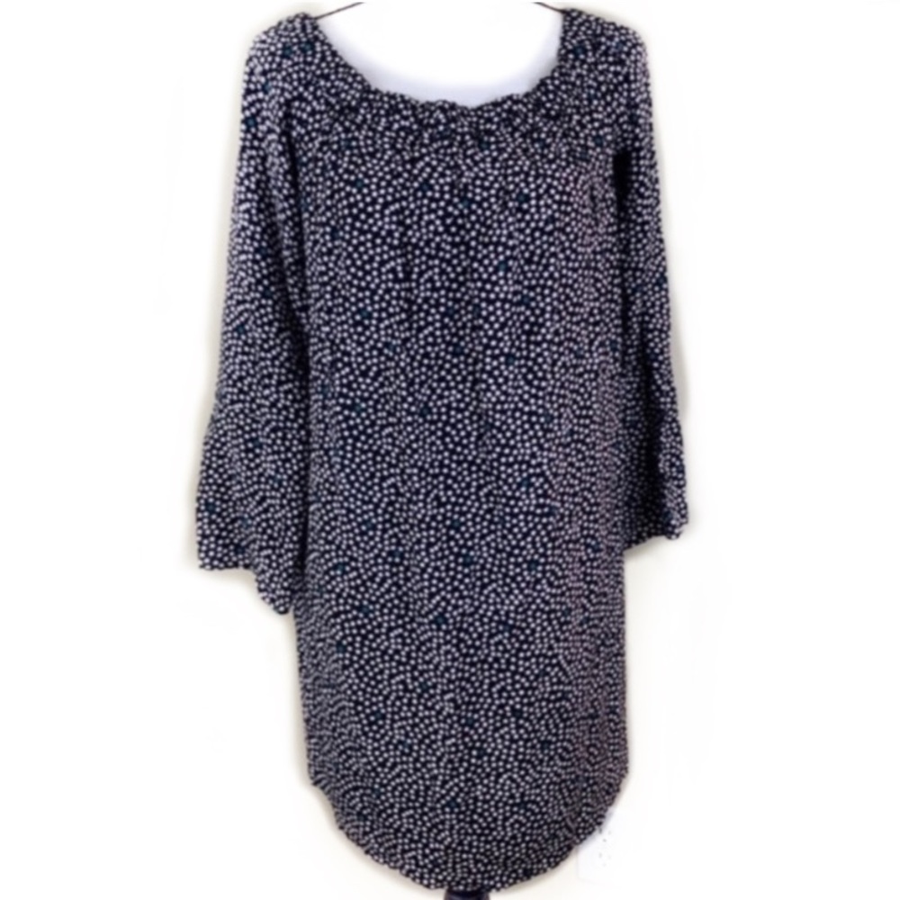 NWT H&M Starry Off the Shoulder Shift Dress